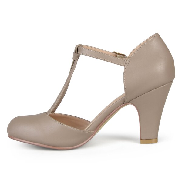 beige mary janes