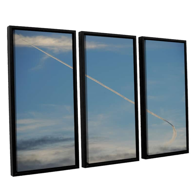 Lou Gibbs's 'Stairway To Heaven' 3 Piece Floater Framed Canvas Set ...