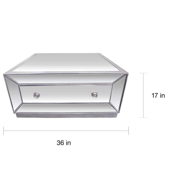 Best Master Furniture Antique Silvertone Mirrored Wood Best Master Furniture Antique Silvertone Mirrored Wood