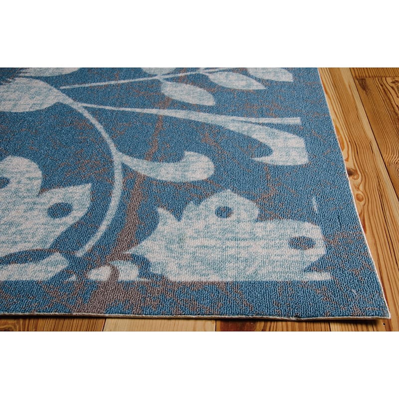 Nourison Coastal Indoor/Outdoor Area Rug