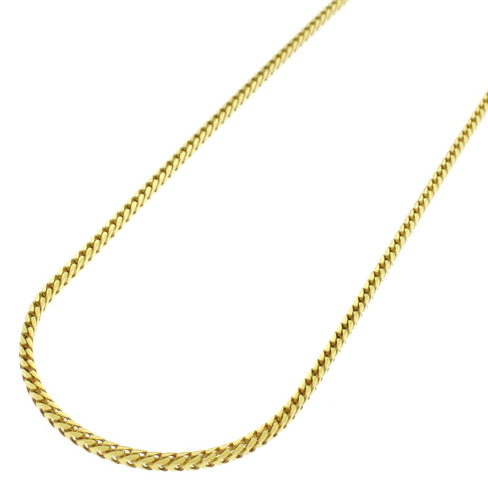 10k Gold 1.5-millimeter Solid Franco Necklace Chain