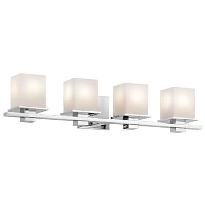 Kichler Lighting Tully Collection 4-light Chrome Bath/Vanity Light