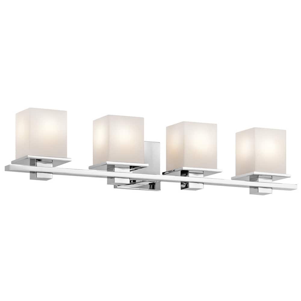 Kichler Lighting Tully Collection 4-light Chrome Bath/Vanity Light