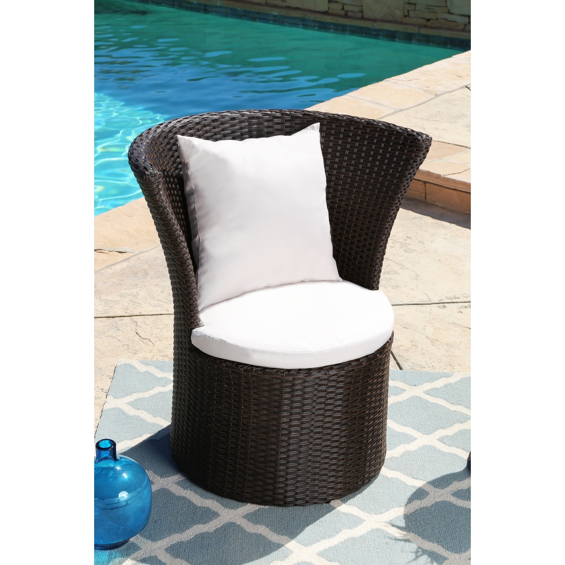 Abbyson Cameron Outdoor 3 Piece Bistro Set Bed Bath Beyond