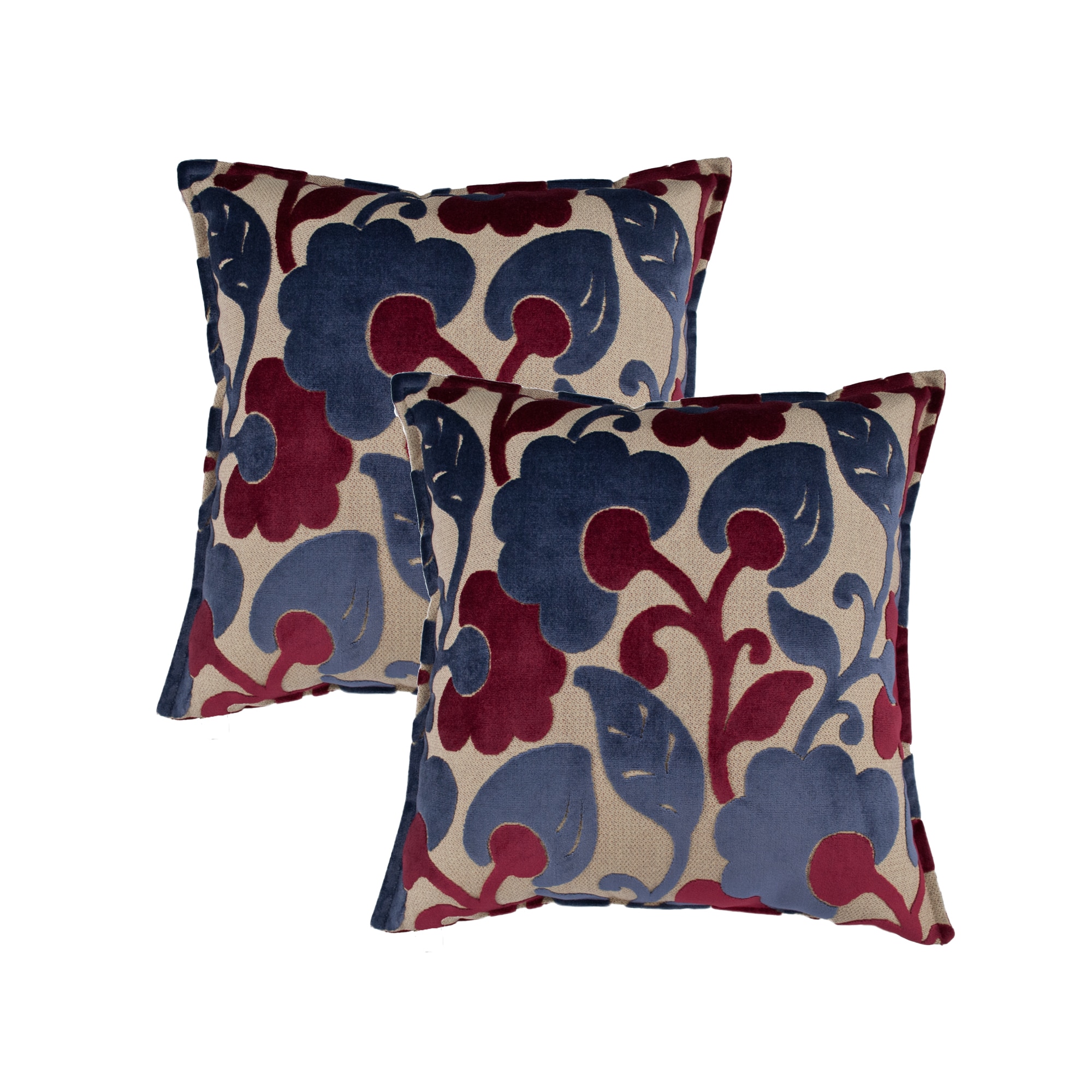 Sherry Kline Bouquet 20 Inch Decorative Throw Pillow Set Of Bouquet 20 Inch Decorative Throw Pillow
