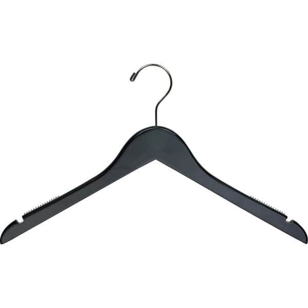 Metal Top Hanger with Non-Slip Black Rubber Coating & Swivel Hook - On Sale  - Bed Bath & Beyond - 17806634