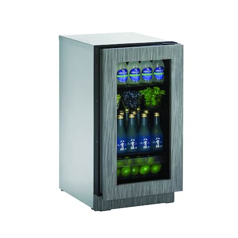 U-Line 2000 Series 2218 - 18 Inch Integrated Framed Glass Door Refrigerator