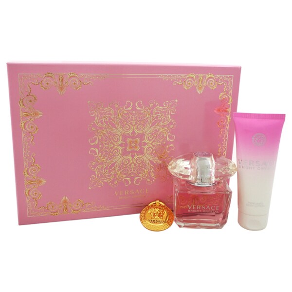 Shop Versace Bright Crystal Women's 3-piece Gift Set - Free Shipping ...