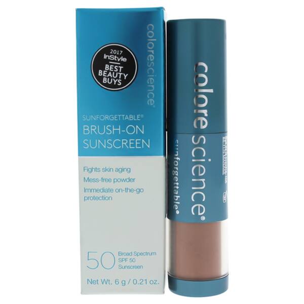 Shop Colorescience Sunforgettable Brush On Sunscreen Spf 50 Deep