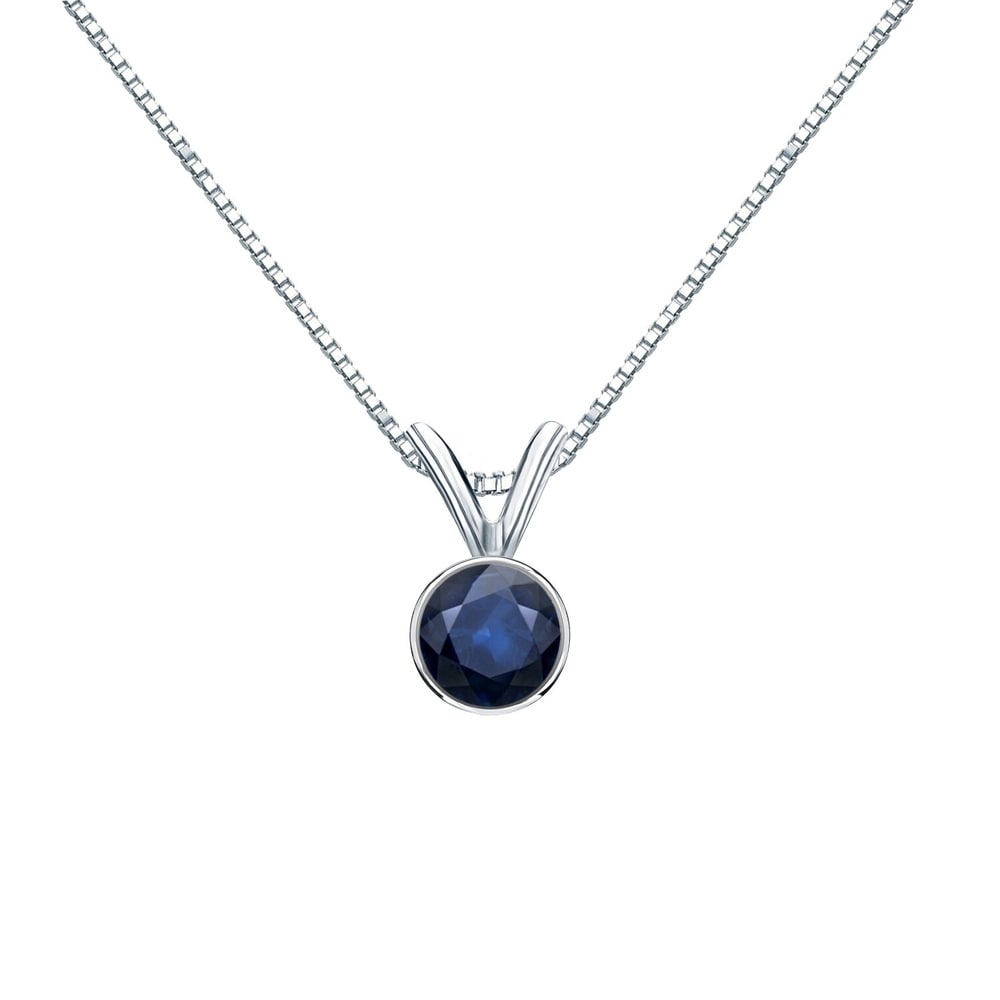blue sapphire necklace set