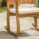 Lucca Outdoor 3-piece Rocking Chair Set by Christopher Knight Home