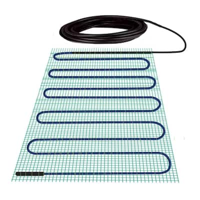 WarmlyYours 2.6 Sq.ft 120 Volts Electric Floor Heating Shower Bench Mat