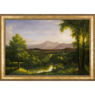 La Pastiche Thomas Cole 'View on the Catskill--Early Autumn, 1837' Hand ...