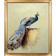 La Pastiche Archibald Thorburn 'Peacock' Hand Painted Framed Canvas Art ...