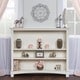 preview thumbnail 2 of 0, Evolur Cheyenne and Santa Fe Brush White Bookcase