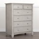 preview thumbnail 4 of 2, Evolur Cheyenne and Santa Fe 6 drawers chest