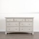 preview thumbnail 3 of 1, Evolur Cheyenne and Santa Fe Grey Wood Double Dresser