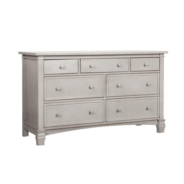 Evolur Cheyenne and Santa Fe Grey Wood Double Dresser buybuy