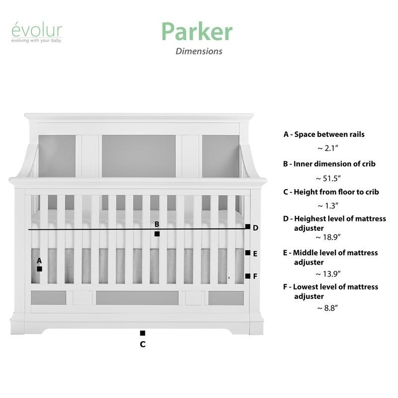 regular crib dimensions