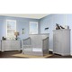 preview thumbnail 2 of 3, Evolur Parker 5 in 1 Convertible Crib - Grey