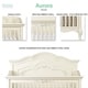 preview thumbnail 6 of 11, Evolur Aurora 5 in 1 Convertible Crib