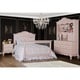 preview thumbnail 3 of 11, Evolur Aurora 5 in 1 Convertible Crib - Pink