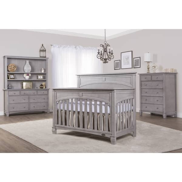 slide 2 of 13, Evolur Santa Fe Storm Grey 5-in-1 Convertible Crib