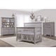 preview thumbnail 1 of 11, Evolur Santa Fe Storm Grey 5-in-1 Convertible Crib