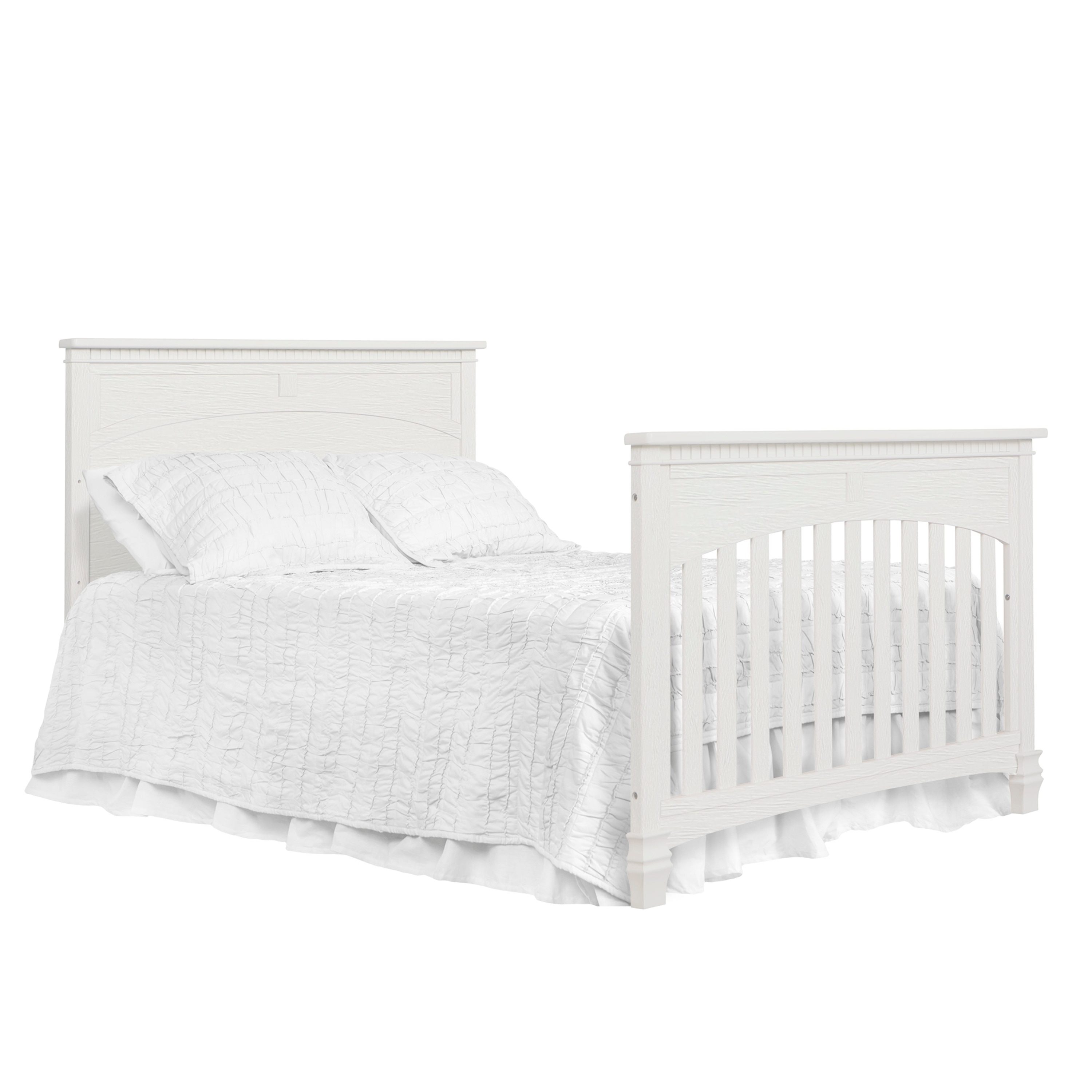 Shop Evolur Santa Fe Distressed White 5 In 1 Convertible Crib