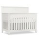 preview thumbnail 6 of 11, Evolur Santa Fe Distressed White 5 in 1 Convertible Crib