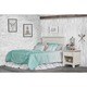 preview thumbnail 13 of 11, Evolur Santa Fe Distressed White 5 in 1 Convertible Crib