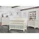 preview thumbnail 9 of 11, Evolur Santa Fe Distressed White 5 in 1 Convertible Crib