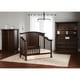 preview thumbnail 2 of 3, Evolur Sawyer Cafe Noir 5-in-1 Convertible Crib - Black