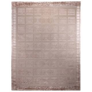 Geometric Exquisite Rugs Area For Less Exquisite Rugs Milano Beige New Zealand Wool And Silk Rug 8 X 10