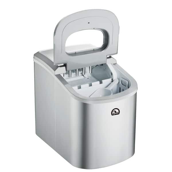 Shop Igloo Silver Portable Countertop Ice Machine Free Shipping