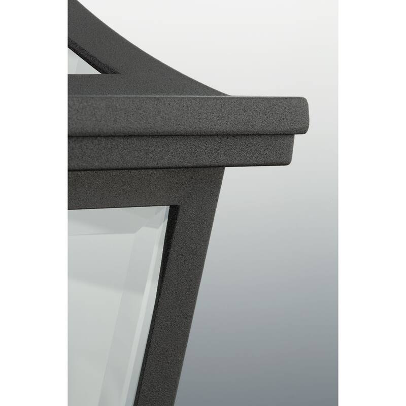 Endorse LED 1-Light Black Traditional Outdoor Wall Lantern Light