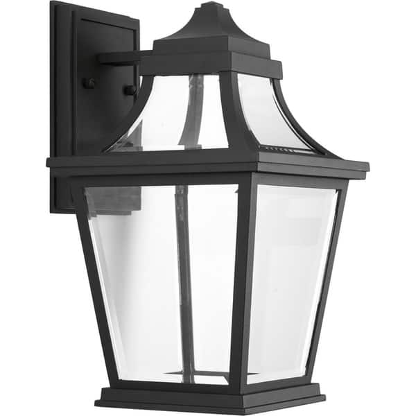 Progress Lighting Onion Lantern Collection 4-Light Textured Black