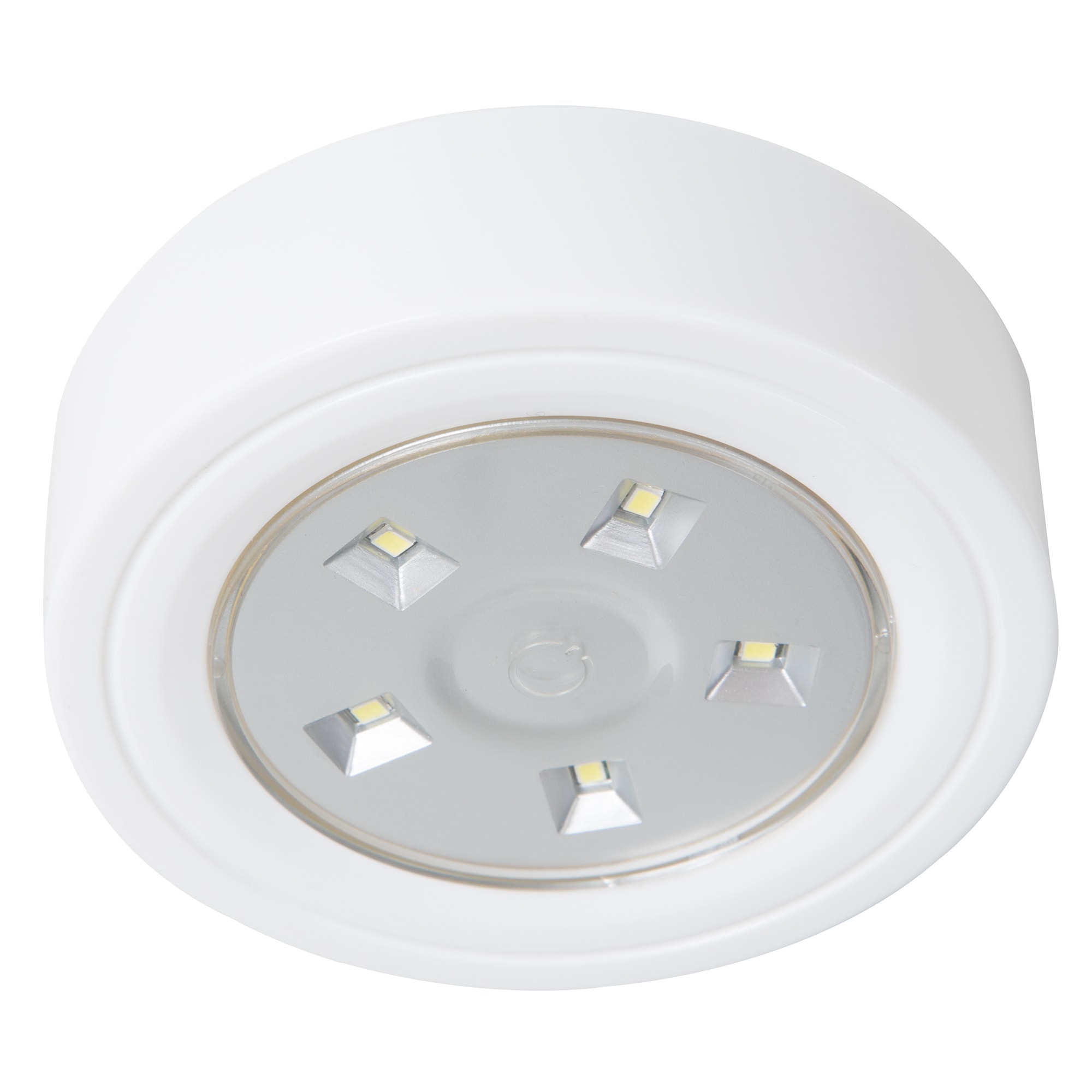 Lavish Home 5 Led Portable Puck And Ceiling Light With Remote Control