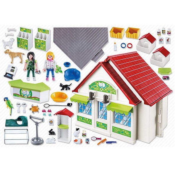 playmobil pet shop