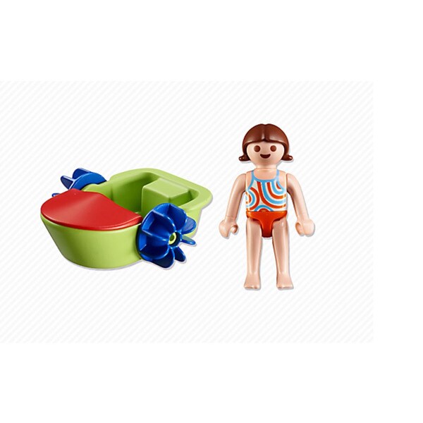 playmobil paddle boat