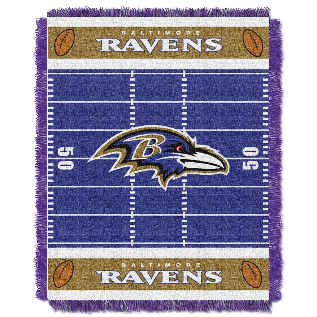 Baltimore Ravens Tapestry Throw by Northwest