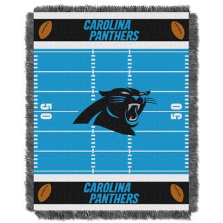 NFL 04401 Panthers Field Baby Throw