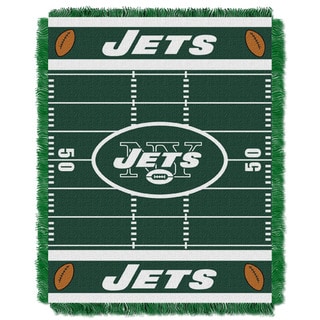 NFL 04401 Jets Field Baby Throw