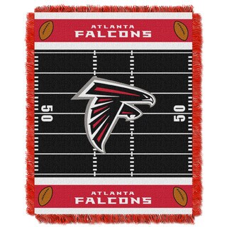 NFL 04401 Atlanta Falcons Field Baby Throw