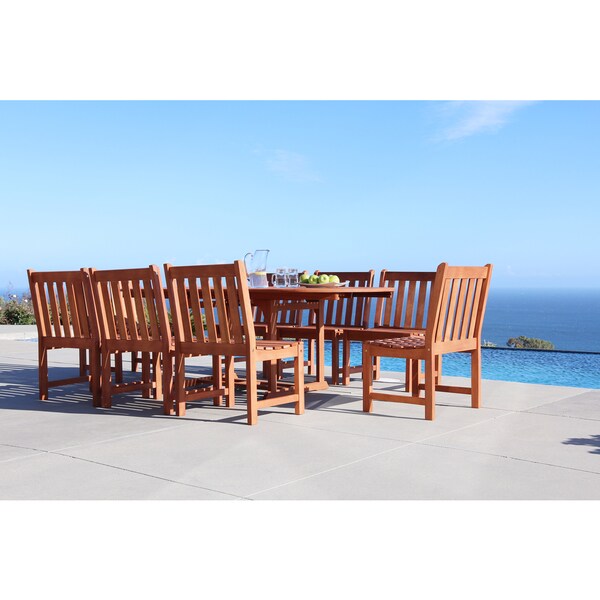 Havenside Home Surfside Eco-friendly 9-piece Hardwood Dining Set