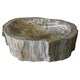 preview thumbnail 3 of 2, Novatto Natural Petrified Fossil Wood Vessel Sink - multi