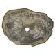 preview thumbnail 4 of 2, Novatto Natural Petrified Fossil Wood Vessel Sink - multi