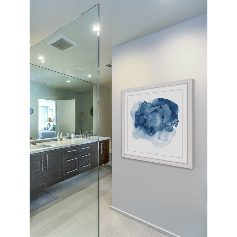 Marmont Hill 'Ephemeral Liquid' Framed Painting Print