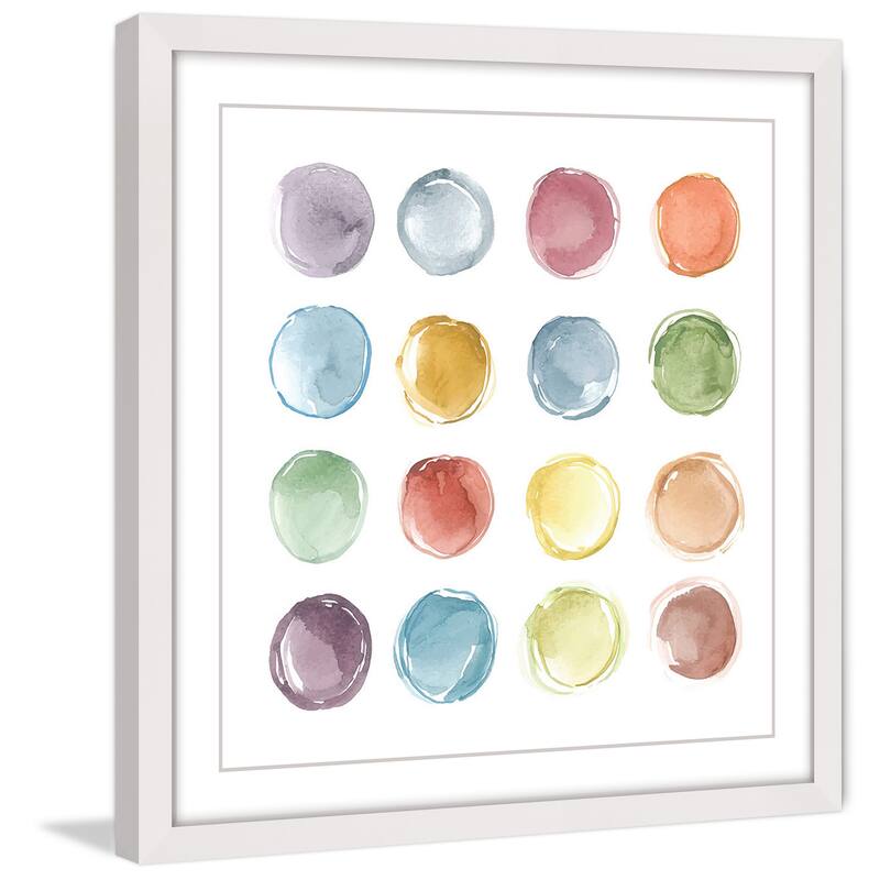 Marmont Hill 'Connect the Dots' Framed Painting Print