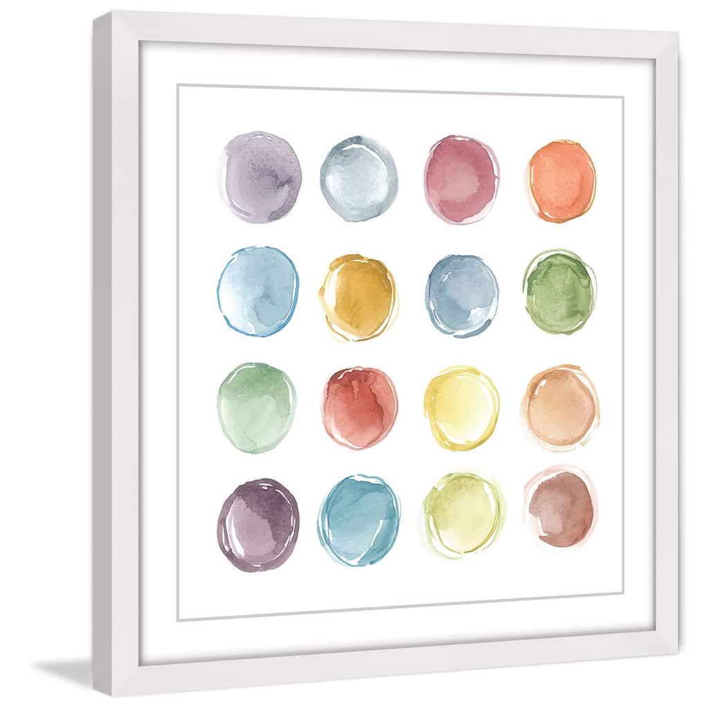 Marmont Hill 'Connect the Dots' Framed Painting Print